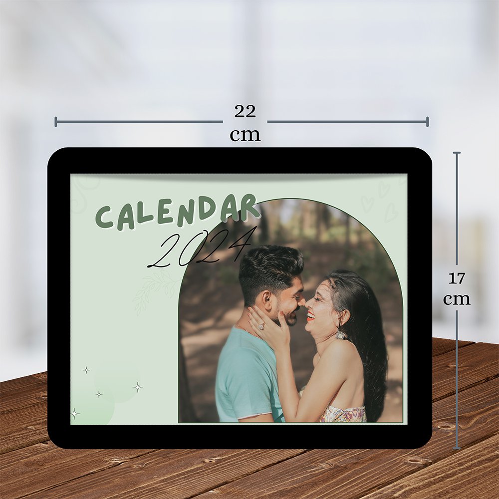 Wooden Frame Calendar 402