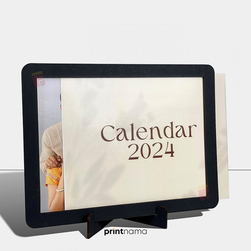 Wooden Frame Calendar 401