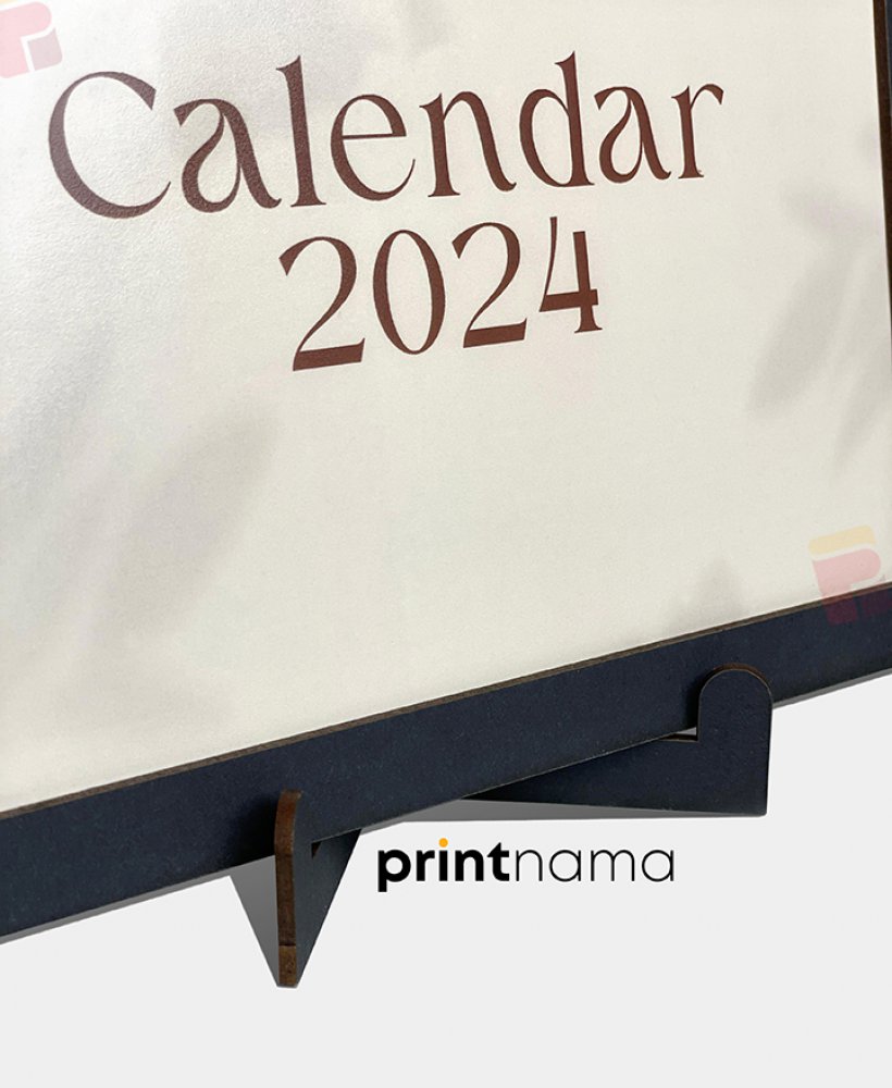 Wooden Frame Calendar 401